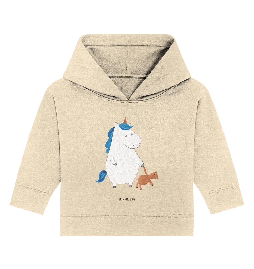 Organiczna bluza z kapturem dla niemowląt Jednorożec Miś Baby Pullover, Baby Hoodie, Baby Kapuzensweatshirt, Baby Kapuzenshirt, Einhörner, Einhorn Deko, Unicorn, Einhorn, Single, schlafen, Singleleben, Bett, Träumen, Gute Nacht, Freundin