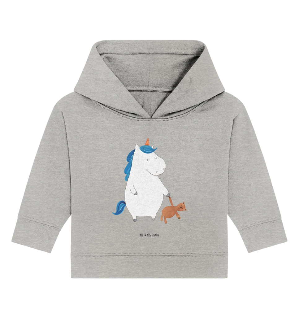 Organiczna bluza z kapturem dla niemowląt Jednorożec Miś Baby Pullover, Baby Hoodie, Baby Kapuzensweatshirt, Baby Kapuzenshirt, Einhörner, Einhorn Deko, Unicorn, Einhorn, Single, schlafen, Singleleben, Bett, Träumen, Gute Nacht, Freundin