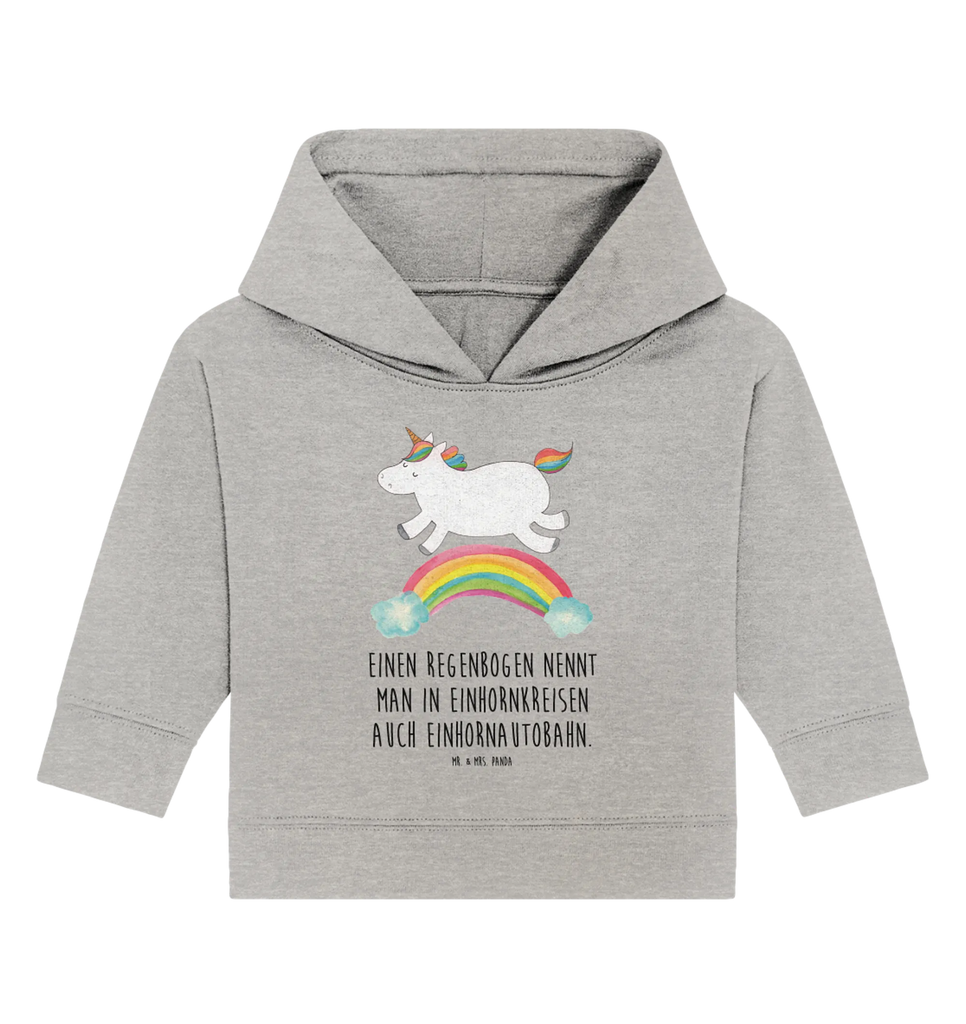 Organiczna bluza z kapturem dla niemowląt jednorożec tęcza Baby Kapuzensweatshirt, Baby Hoodie, Baby Pullover, Baby Kapuzenshirt, Einhörner, Einhorn Deko, Unicorn, Einhorn, Einhornautobahn, Erwachsenwerden, Einhornpower, Regenbogen, Glitzer