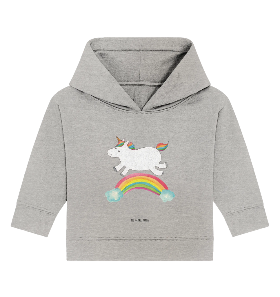 Organiczna bluza z kapturem dla niemowląt jednorożec tęcza Baby Kapuzensweatshirt, Baby Hoodie, Baby Pullover, Baby Kapuzenshirt, Einhörner, Einhorn Deko, Unicorn, Einhorn, Einhornautobahn, Erwachsenwerden, Einhornpower, Regenbogen, Glitzer