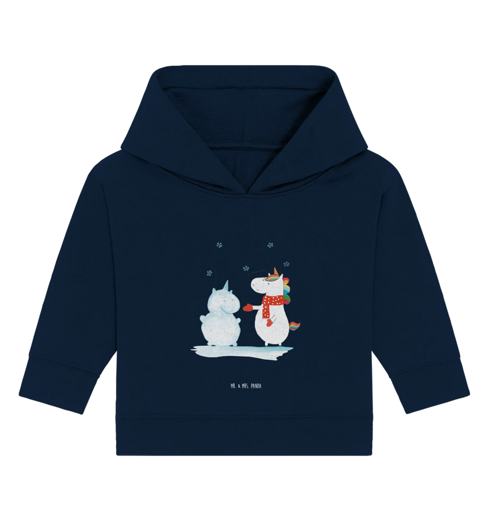 Organiczna bluza z kapturem dla niemowląt jednorożec Bałwan Baby Kapuzenshirt, Baby Pullover, Baby Hoodie, Baby Kapuzensweatshirt, Unicorn, Einhörner, Einhorn, Einhorn Deko, Handschuhe, kalt, Schnee, Weihnachten, Winter, Schneemann, X-Mas, Mütze, Kuchen