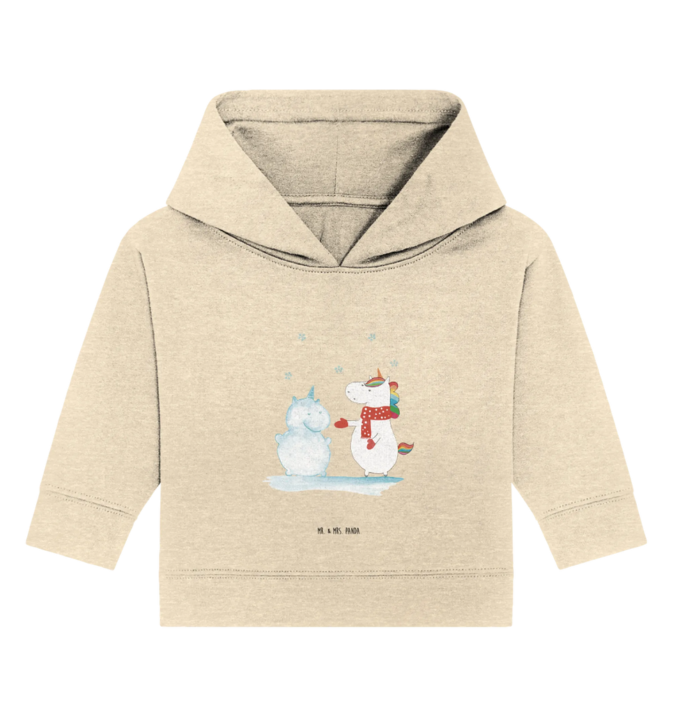 Organiczna bluza z kapturem dla niemowląt jednorożec Bałwan Baby Kapuzenshirt, Baby Pullover, Baby Hoodie, Baby Kapuzensweatshirt, Unicorn, Einhörner, Einhorn, Einhorn Deko, Handschuhe, kalt, Schnee, Weihnachten, Winter, Schneemann, X-Mas, Mütze, Kuchen