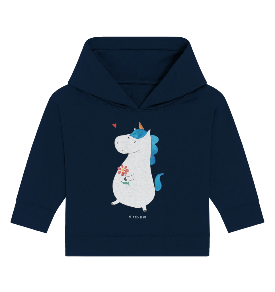 Organiczna bluza z kapturem dla niemowląt Jednorożec spacer Baby Kapuzensweatshirt, Baby Pullover, Baby Kapuzenshirt, Baby Hoodie, Einhörner, Einhorn Deko, Unicorn, Einhorn, Freundin, Gute Laune, Schwester, Freude, Motivation, Glitzer, Mutter, Spaziergang, Blumen