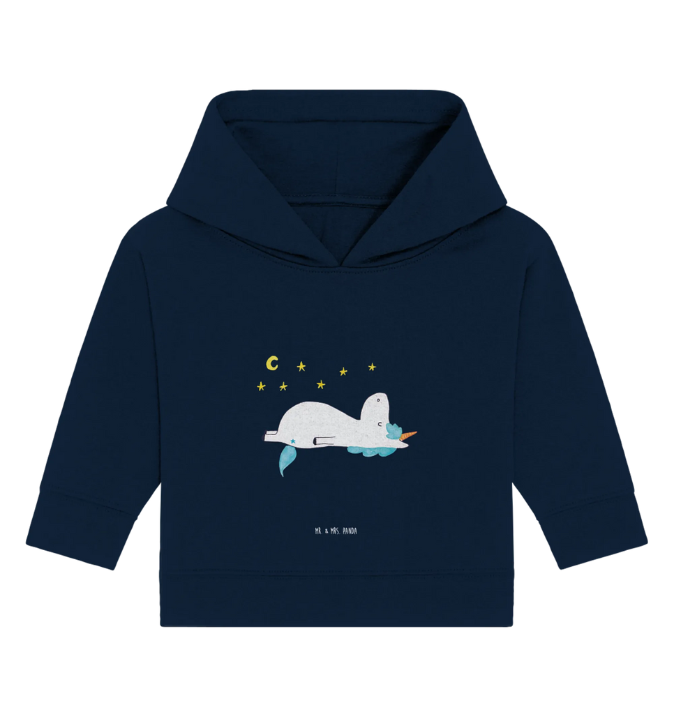 Organiczna bluza z kapturem dla niemowląt Jednorożec gwiaździste niebo Baby Pullover, Baby Hoodie, Baby Kapuzensweatshirt, Baby Kapuzenshirt, Einhörner, Einhorn Deko, Unicorn, Einhorn, Sterne, Dachschaden, Verrückt, Sternenhimmel