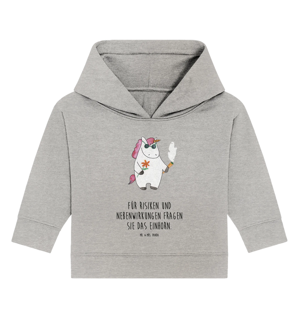 Organiczna bluza z kapturem dla niemowląt Jednorożec Woodstock Baby Kapuzensweatshirt, Baby Hoodie, Baby Pullover, Baby Kapuzenshirt, Einhörner, Einhorn Deko, Unicorn, Einhorn, Party, Woodstock, Spaß. Lustig, Alkohol, Witzig, Kiffen, Zigarette, Joint