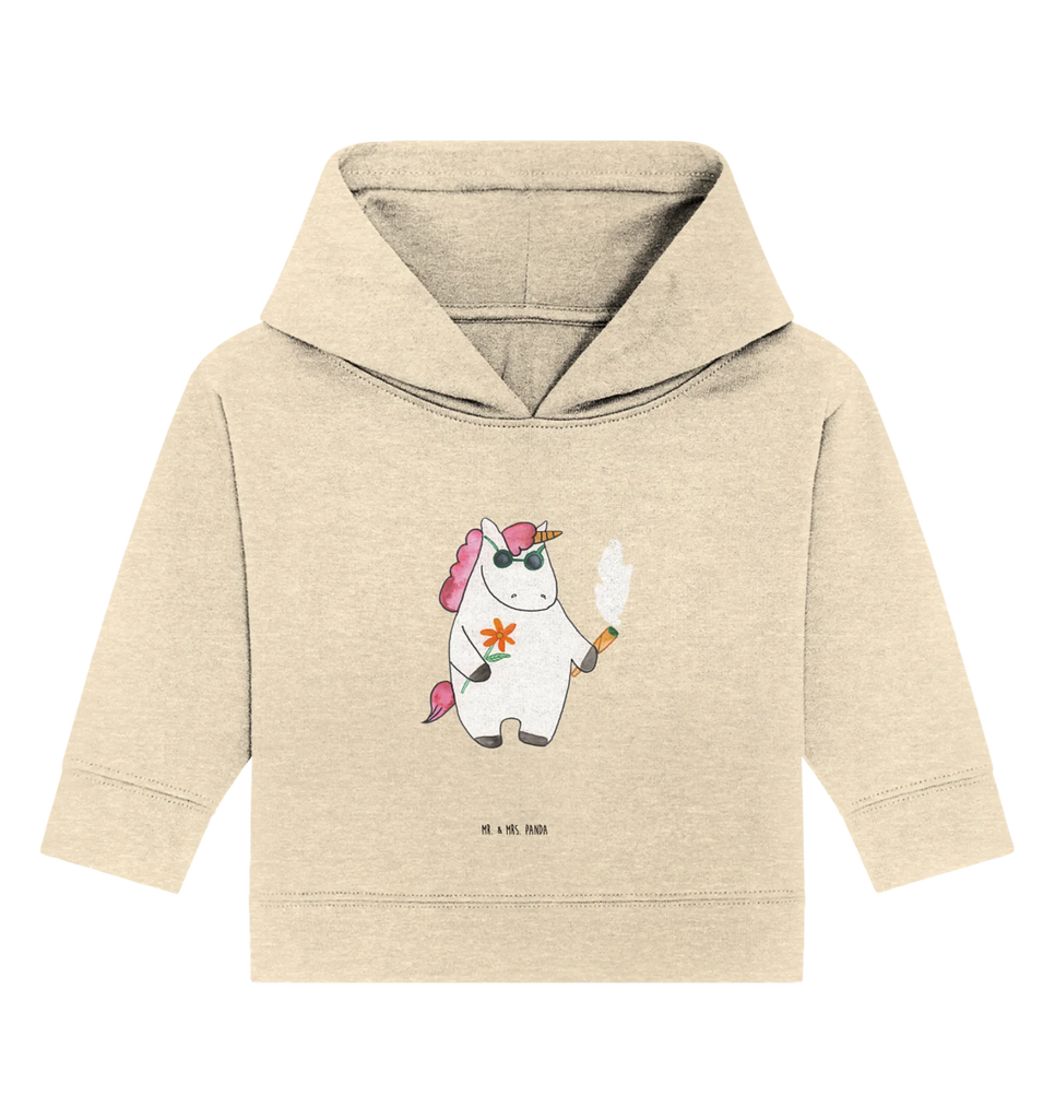 Organiczna bluza z kapturem dla niemowląt Jednorożec Woodstock Baby Kapuzensweatshirt, Baby Hoodie, Baby Pullover, Baby Kapuzenshirt, Einhörner, Einhorn Deko, Unicorn, Einhorn, Party, Woodstock, Spaß. Lustig, Alkohol, Witzig, Kiffen, Zigarette, Joint