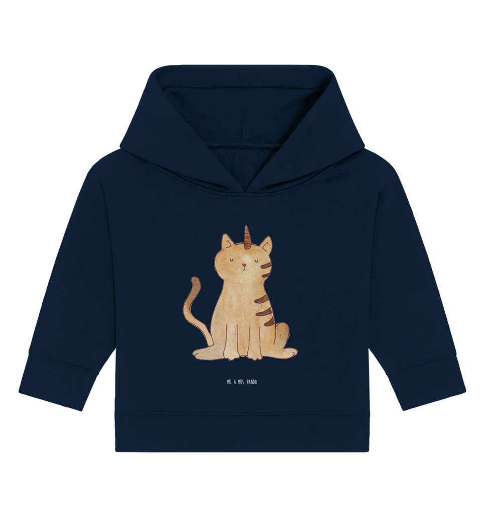 Organiczna bluza z kapturem dla niemowląt jednorożec kot Baby Pullover, Baby Kapuzensweatshirt, Baby Kapuzenshirt, Baby Hoodie, Einhörner, Einhorn Deko, Unicorn, Einhorn, Kittyhorn, Einhornpower, Katze, Katzer, Einhornkatze, Katzenhorn, Erwachsenwerden, Mieze, Glitzer, Regenbogen