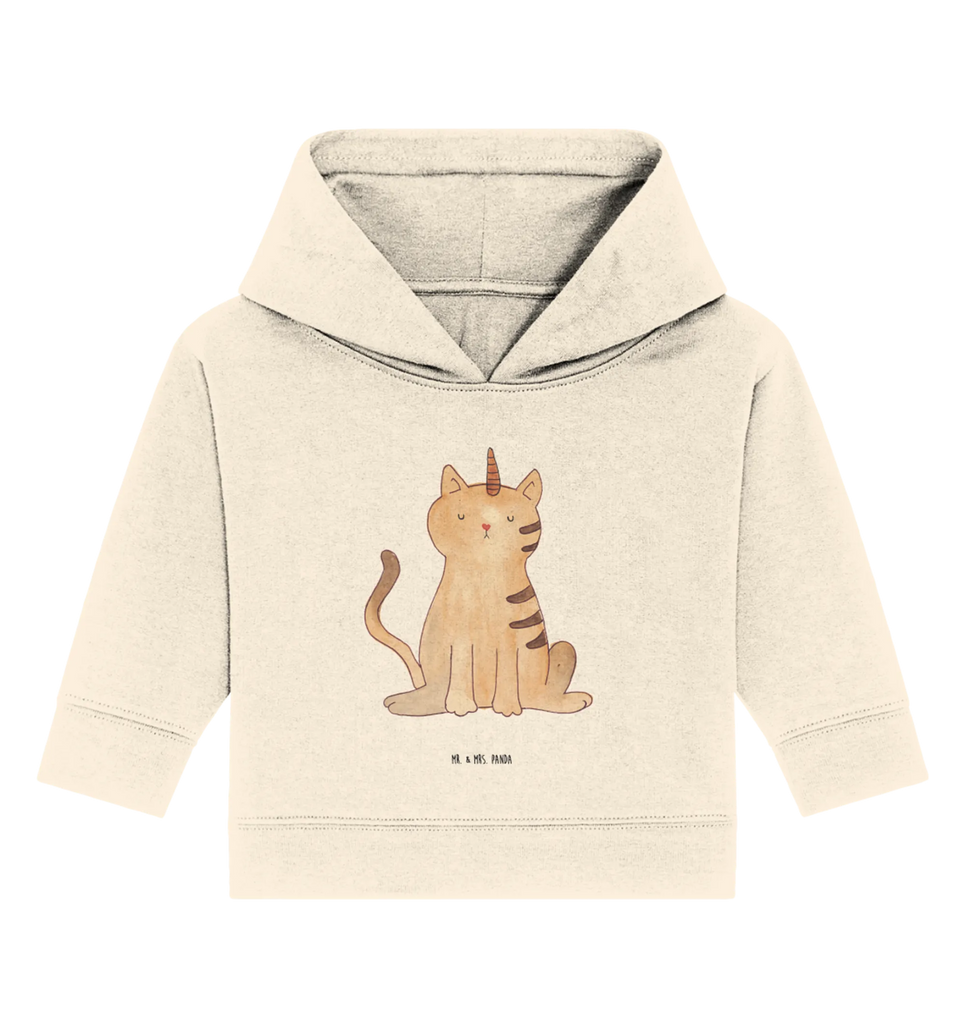 Organiczna bluza z kapturem dla niemowląt jednorożec kot Baby Pullover, Baby Kapuzensweatshirt, Baby Kapuzenshirt, Baby Hoodie, Einhörner, Einhorn Deko, Unicorn, Einhorn, Kittyhorn, Einhornpower, Katze, Katzer, Einhornkatze, Katzenhorn, Erwachsenwerden, Mieze, Glitzer, Regenbogen