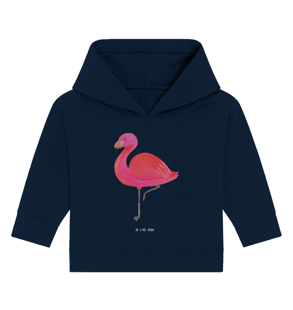 Organiczna bluza z kapturem dla niemowląt Flamingo Klasyczny Baby Pullover, Baby Hoodie, Baby Kapuzensweatshirt, Baby Kapuzenshirt, Flamingo, Tochter, Außenseiter, Einzigartig, Spruch, Sohn, Ich, Geschwister, Freundin, Selbstliebe, Stolz, für Mich, Freundinnen