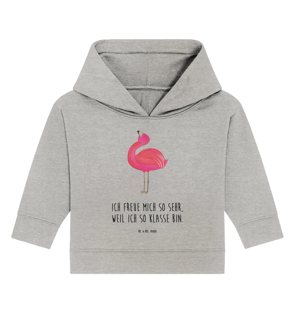 Organiczna bluza z kapturem dla niemowląt Flamingo Duma Baby Kapuzensweatshirt, Baby Hoodie, Baby Kapuzenshirt, Baby Pullover, Flamingo, Freundin, Stolz, Schwester, Mama, Selbstliebe, Selbstakzeptanz, Tochter, Freude, Beste Freundin