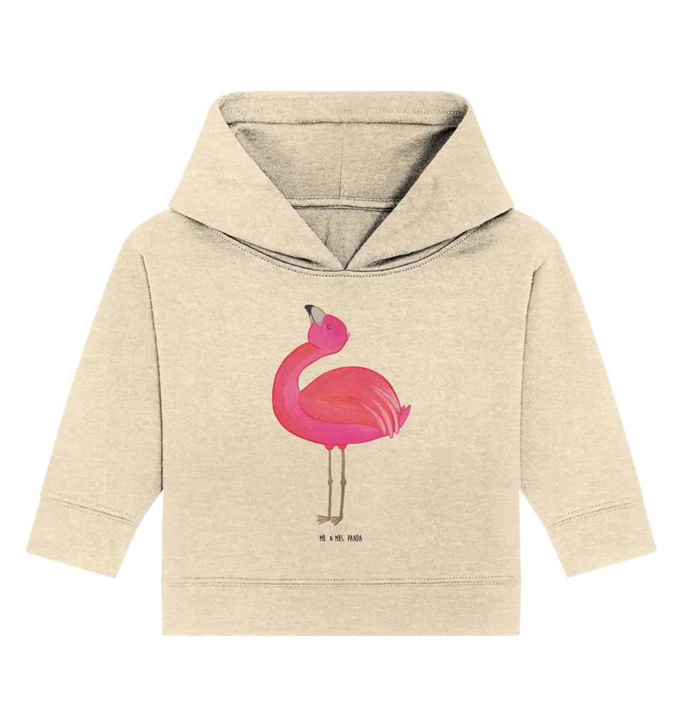 Organiczna bluza z kapturem dla niemowląt Flamingo Duma Baby Kapuzensweatshirt, Baby Hoodie, Baby Kapuzenshirt, Baby Pullover, Flamingo, Freundin, Stolz, Schwester, Mama, Selbstliebe, Selbstakzeptanz, Tochter, Freude, Beste Freundin