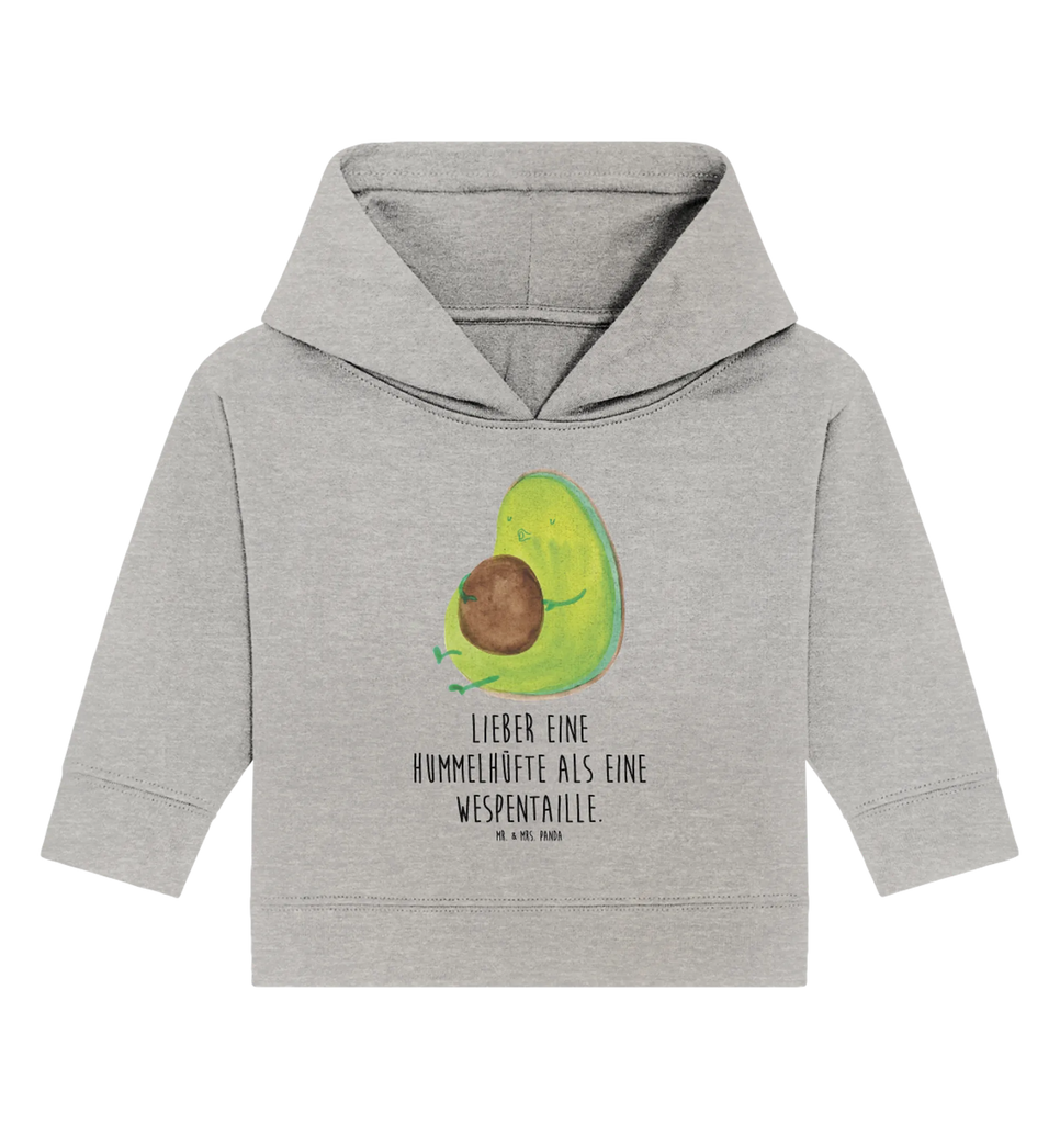 Organiczna bluza z kapturem dla niemowląt Awokado gwizda Baby Kapuzensweatshirt, Baby Kapuzenshirt, Baby Hoodie, Baby Pullover, Vegan, Veggie, Avocado, Gesund, Ernährung, Diät, Abnehmen, dick sein