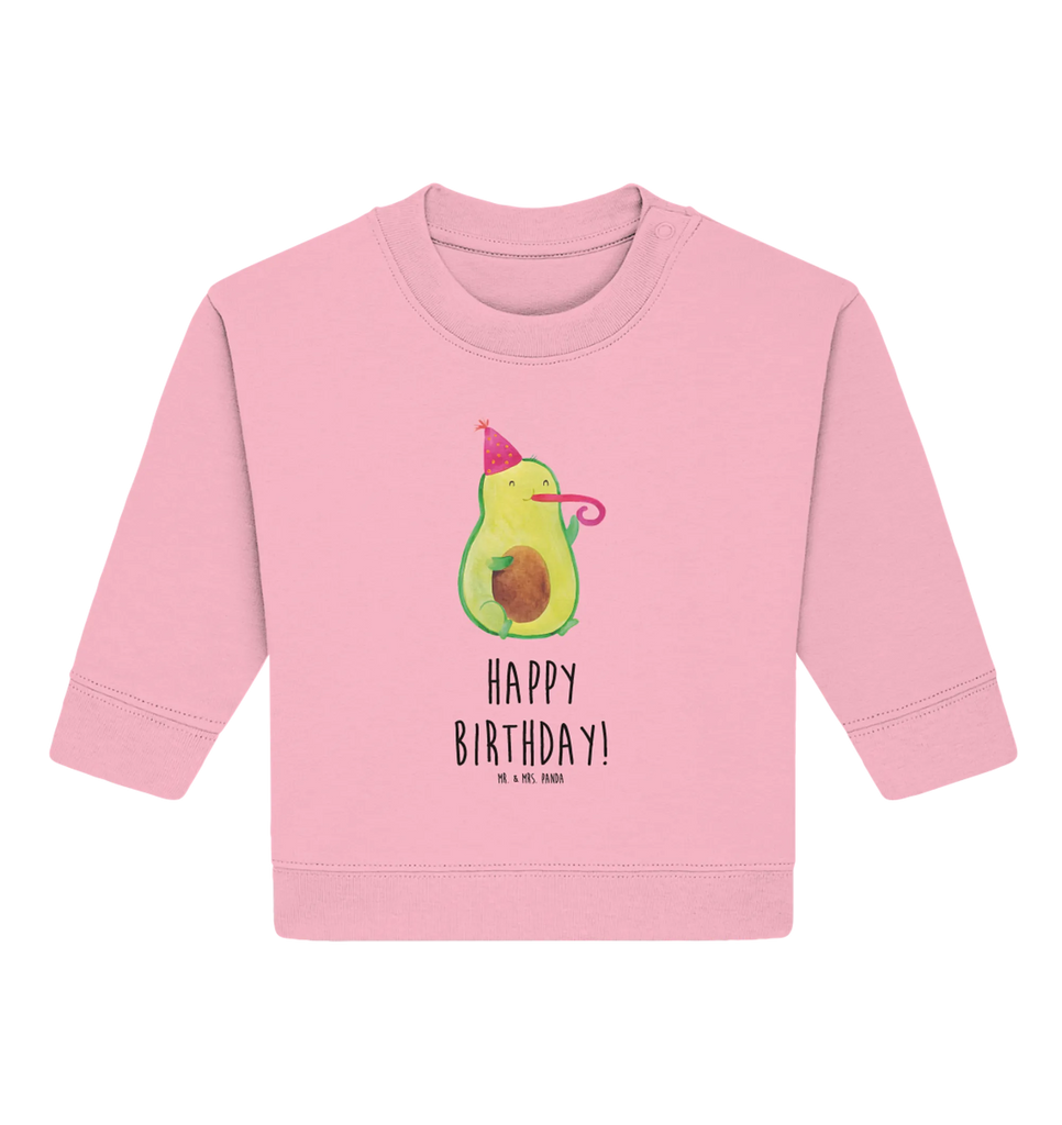 Organiczny sweter dla niemowląt awokado urodziny Baby Bullover, Baby Sweatshirt, Gesund, Vegan, Veggie, Avocado