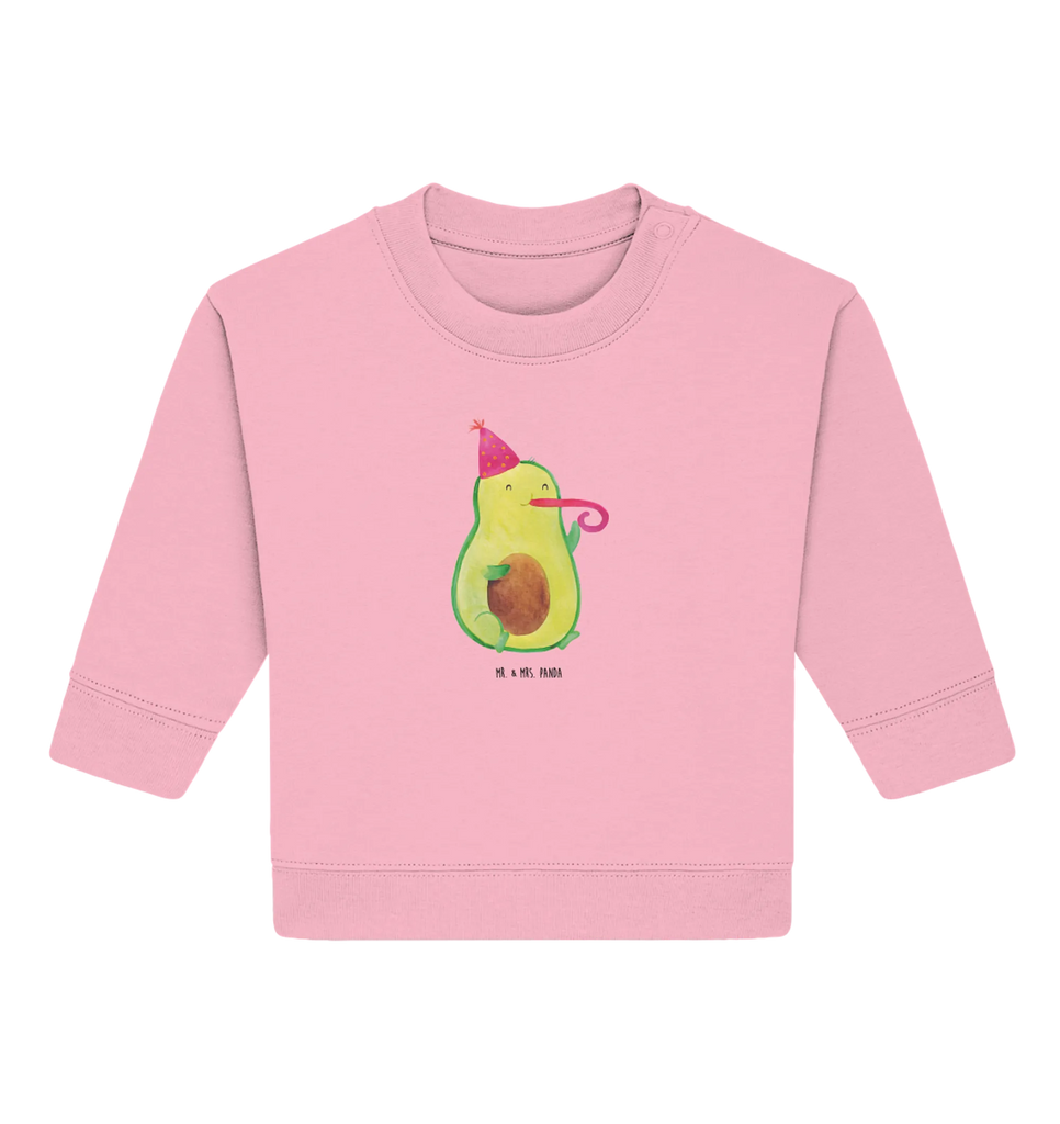 Organiczny sweter dla niemowląt awokado urodziny Baby Bullover, Baby Sweatshirt, Gesund, Vegan, Veggie, Avocado