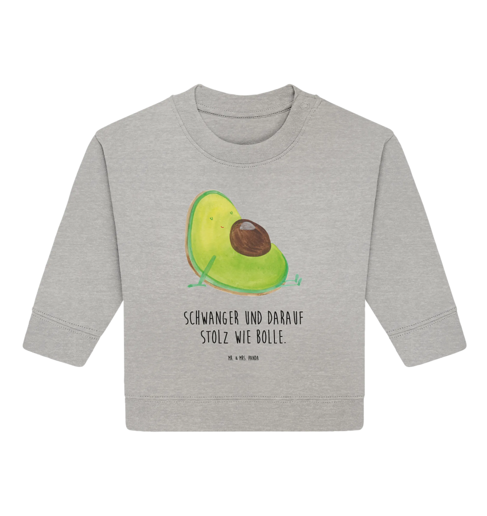 Organiczny sweter dla niemowląt Awokado ciąża Baby Sweatshirt, Baby Bullover, Gesund, Vegan, Veggie, Avocado, Babyparty, Schwangerschaft, Babyshower, Schwanger