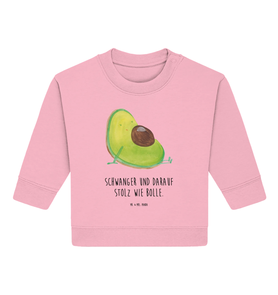 Organiczny sweter dla niemowląt Awokado ciąża Baby Sweatshirt, Baby Bullover, Gesund, Vegan, Veggie, Avocado, Babyparty, Schwangerschaft, Babyshower, Schwanger