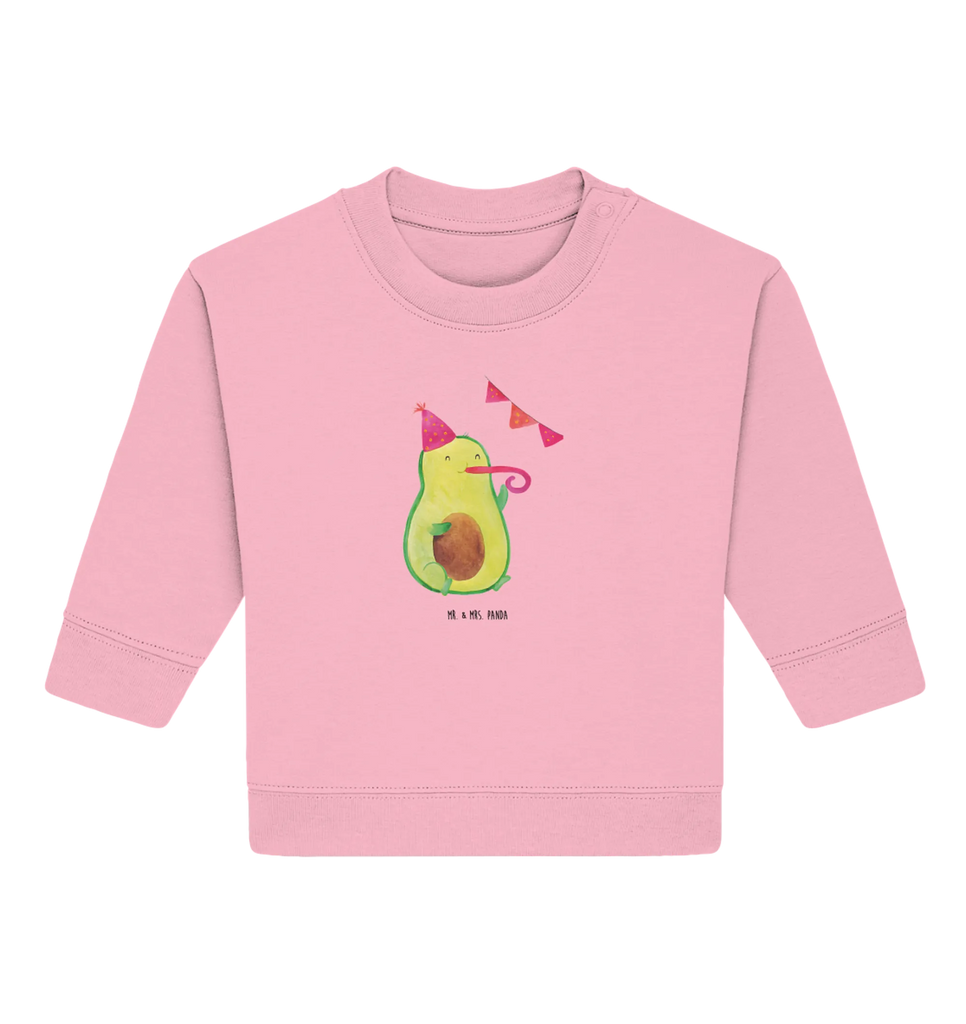 Organic Baby Pullover avocado party Baby Sweatshirt, Baby Bullover, Gesund, Vegan, Veggie, Avocado, Party, Geburtstag, Firmenfeier, Prüfung, Abi, Jahrestag, Abschluss, Happy Birthday, Lieblingstag, Geburtstagsfeier, Klassenfeier, Feierei, Abifeier, Jubiläum, Schulabschluss, Bestanden, Feier, Avocados