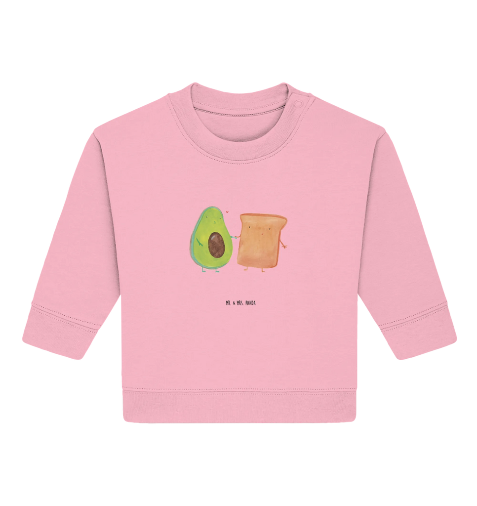 Organiczny sweter dla niemowląt Awokado Tost Baby Sweatshirt, Baby Bullover, Gesund, Veggie, Vegan, Avocado, Liebespaar, Toast, Verlobungsparty, Freund, Jahrestagsgeschenk, Hochzeitsgeschenk, Freundin, Jahrestag, Pärchen, Hochzeit, Verlobt, Toastbrot
