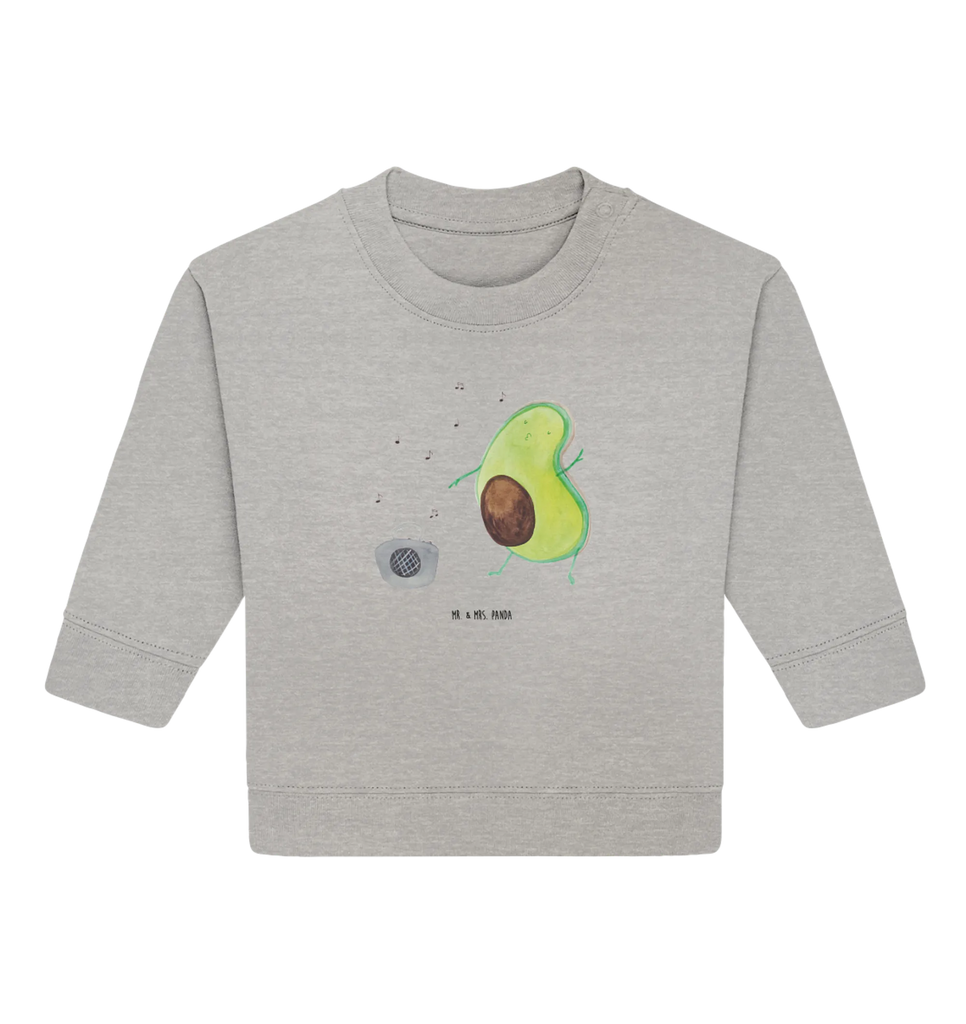 Organiczny sweter dla niemowląt Awokado tańczyć Baby Sweatshirt, Baby Bullover, Gesund, Vegan, Veggie, Avocado