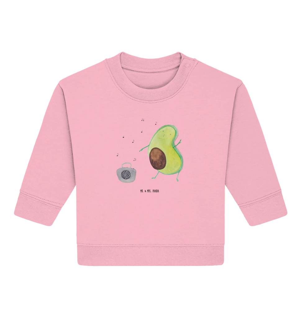 Organiczny sweter dla niemowląt Awokado tańczyć Baby Sweatshirt, Baby Bullover, Gesund, Vegan, Veggie, Avocado