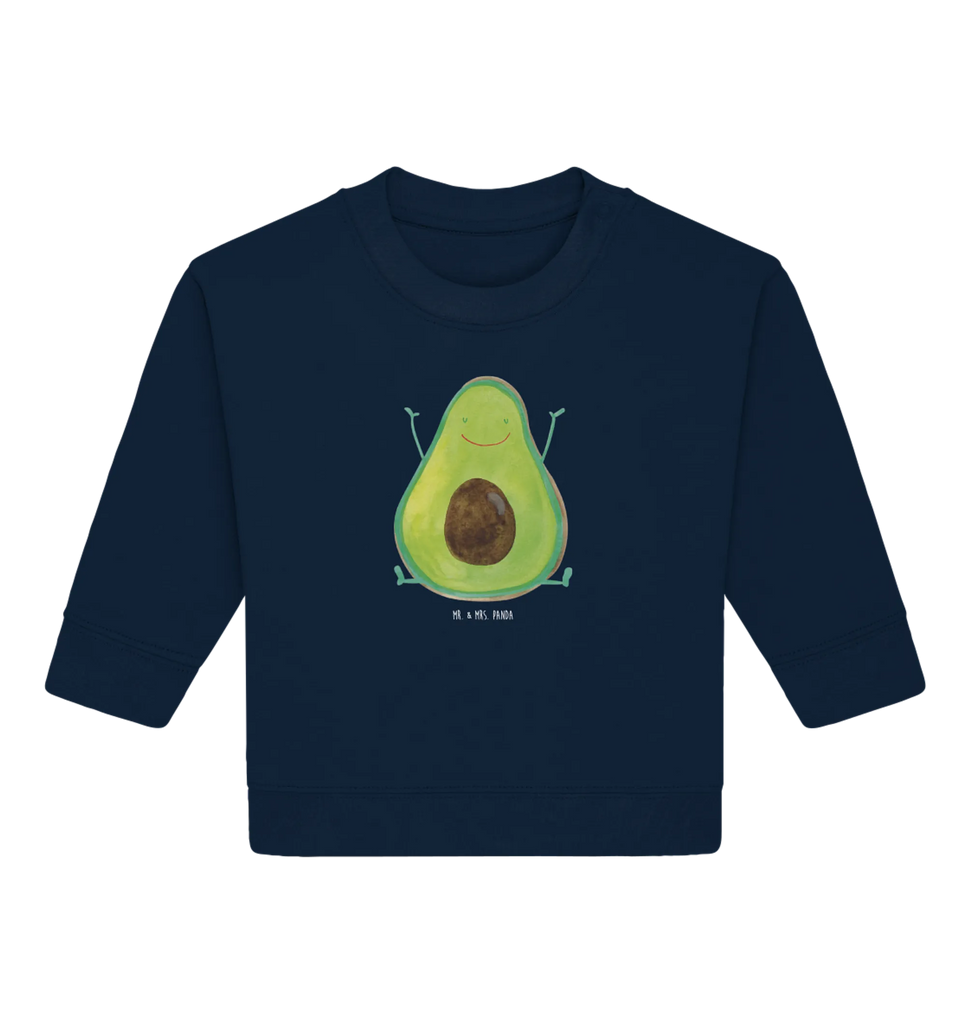 Organic Baby Pullover avocado Happy Baby Sweatshirt, Baby Bullover, Gesund, Vegan, Veggie, Avocado, Chaos