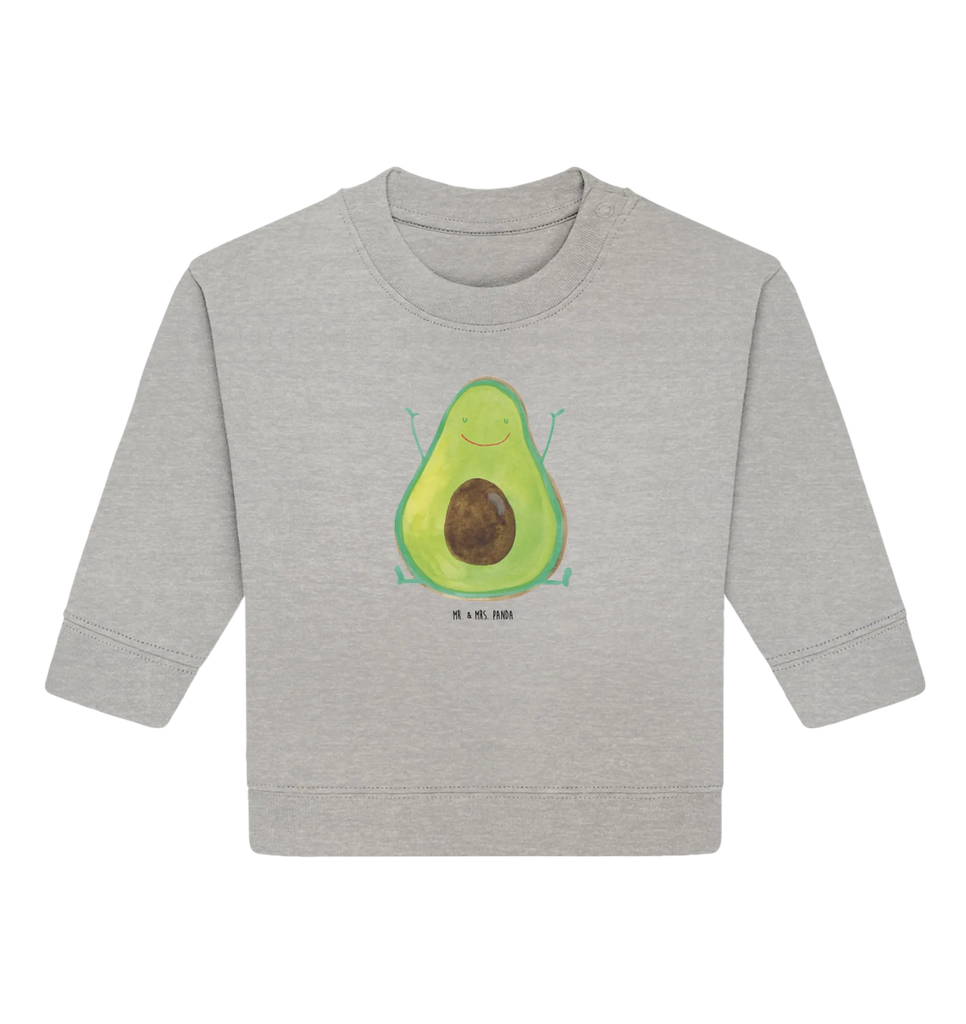 Organic Baby Pullover avocado Happy Baby Sweatshirt, Baby Bullover, Gesund, Vegan, Veggie, Avocado, Chaos