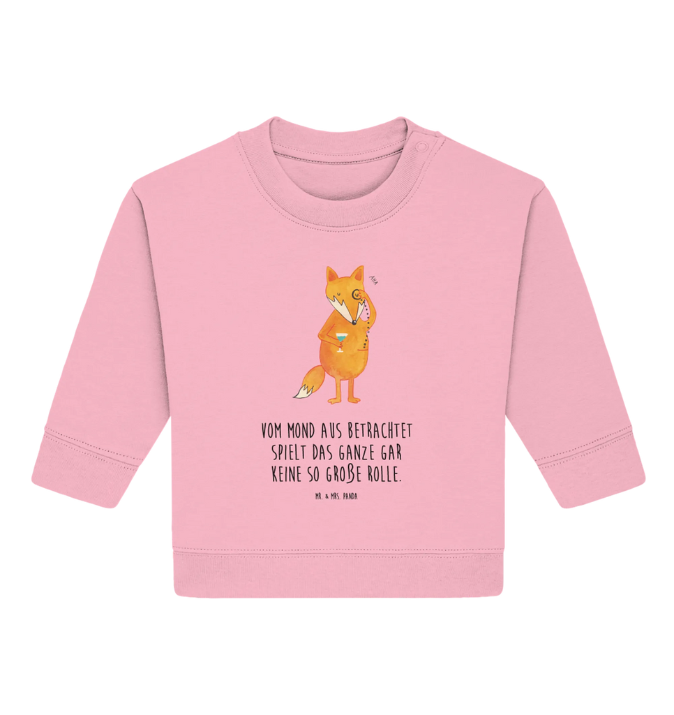 Organic Baby Pullover Fox lord Baby Sweatshirt, Baby Bullover, Fuchs, Motivation Spruch, Liebeskummer Geschenk, Tröstende Worte, Füchse, Problemlösung, Spruch Lustig