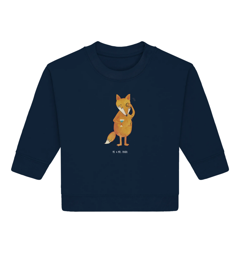 Organic Baby Pullover Fox lord Baby Sweatshirt, Baby Bullover, Fuchs, Motivation Spruch, Liebeskummer Geschenk, Tröstende Worte, Füchse, Problemlösung, Spruch Lustig