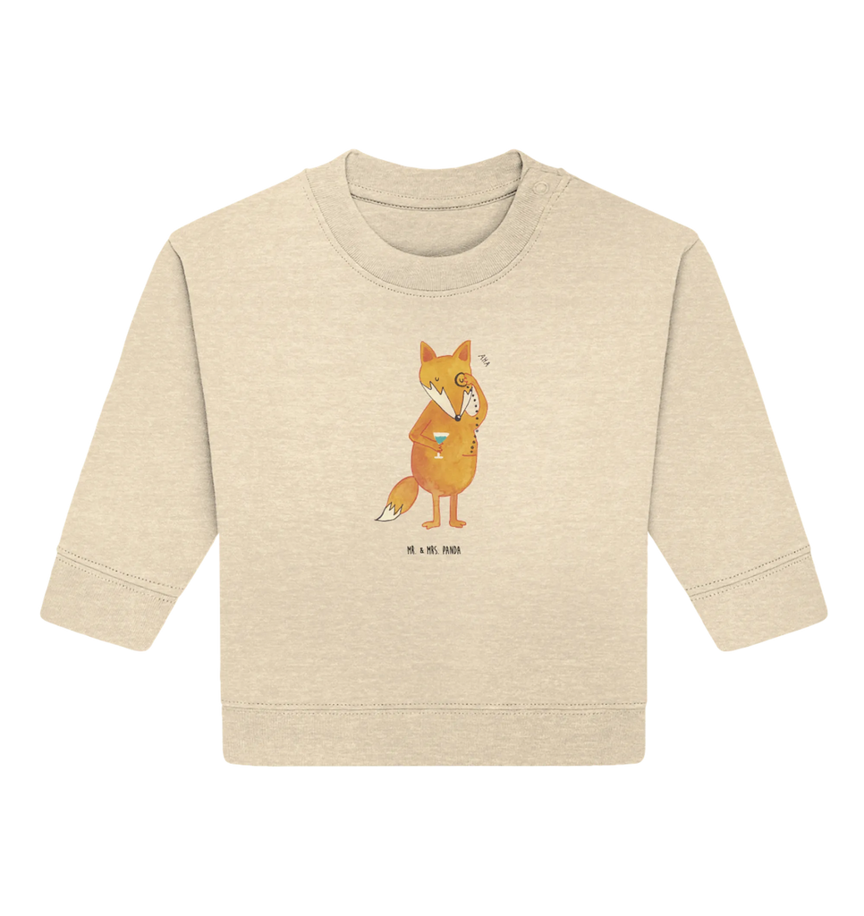 Organic Baby Pullover Fox lord Baby Sweatshirt, Baby Bullover, Fuchs, Motivation Spruch, Liebeskummer Geschenk, Tröstende Worte, Füchse, Problemlösung, Spruch Lustig