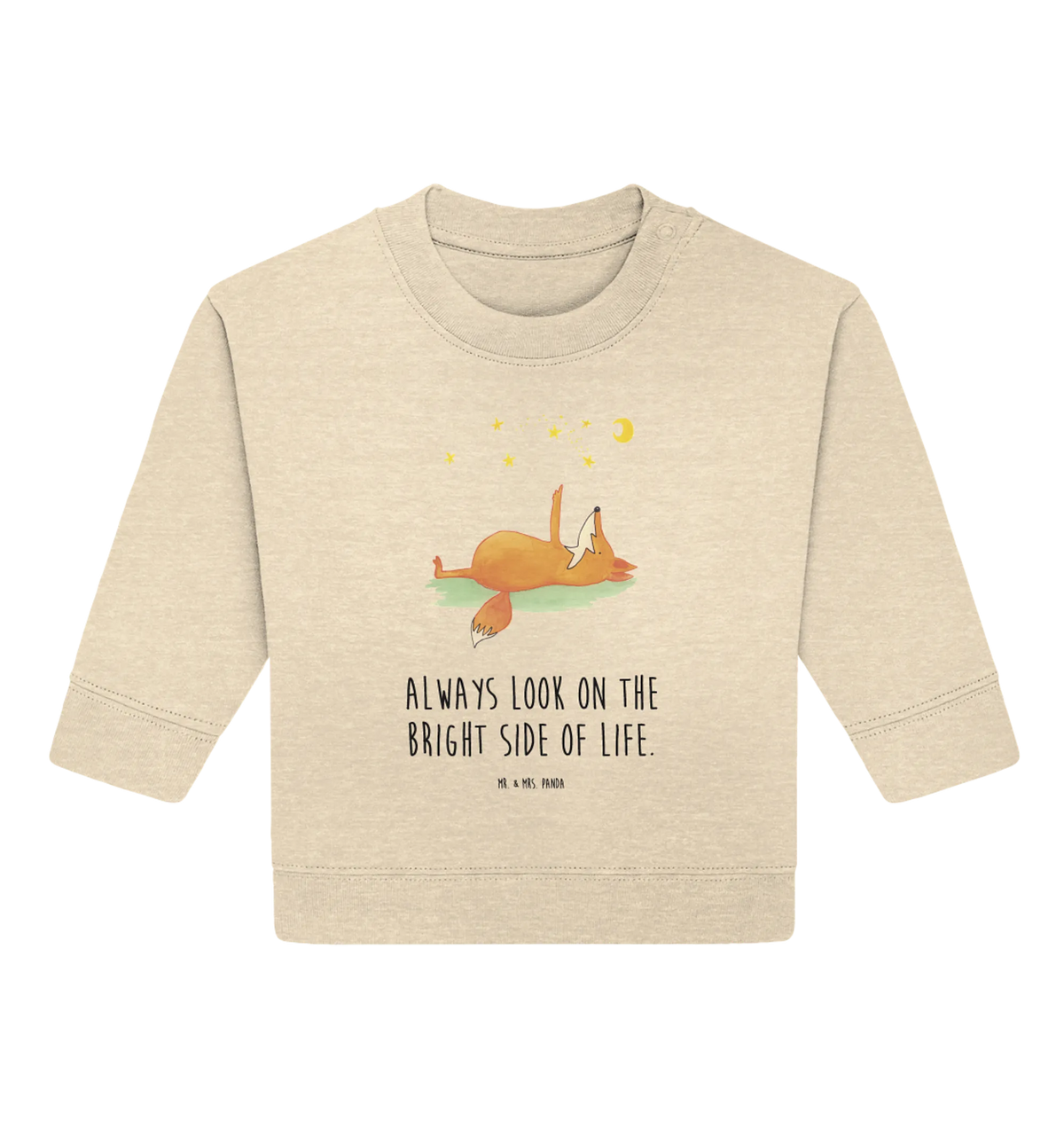Organiczny sweter dla niemowląt lis Gwiazdy Lis