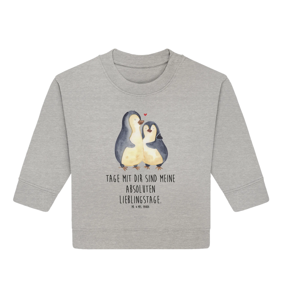 Organic Baby Pullover Pinguin umarmen Baby Bullover, Baby Sweatshirt, Pinguin, Liebesgeschenk, Liebesbeweis, Liebe, Verlobung, Liebespaar, Jahrestag, Hochzeit, Hochzeitstag, Hochzeitsgeschenk