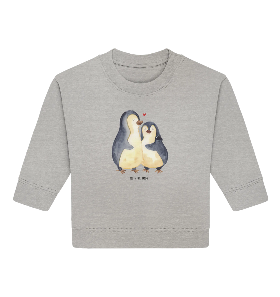 Organic Baby Pullover Pinguin umarmen Baby Bullover, Baby Sweatshirt, Pinguin, Liebesgeschenk, Liebesbeweis, Liebe, Verlobung, Liebespaar, Jahrestag, Hochzeit, Hochzeitstag, Hochzeitsgeschenk