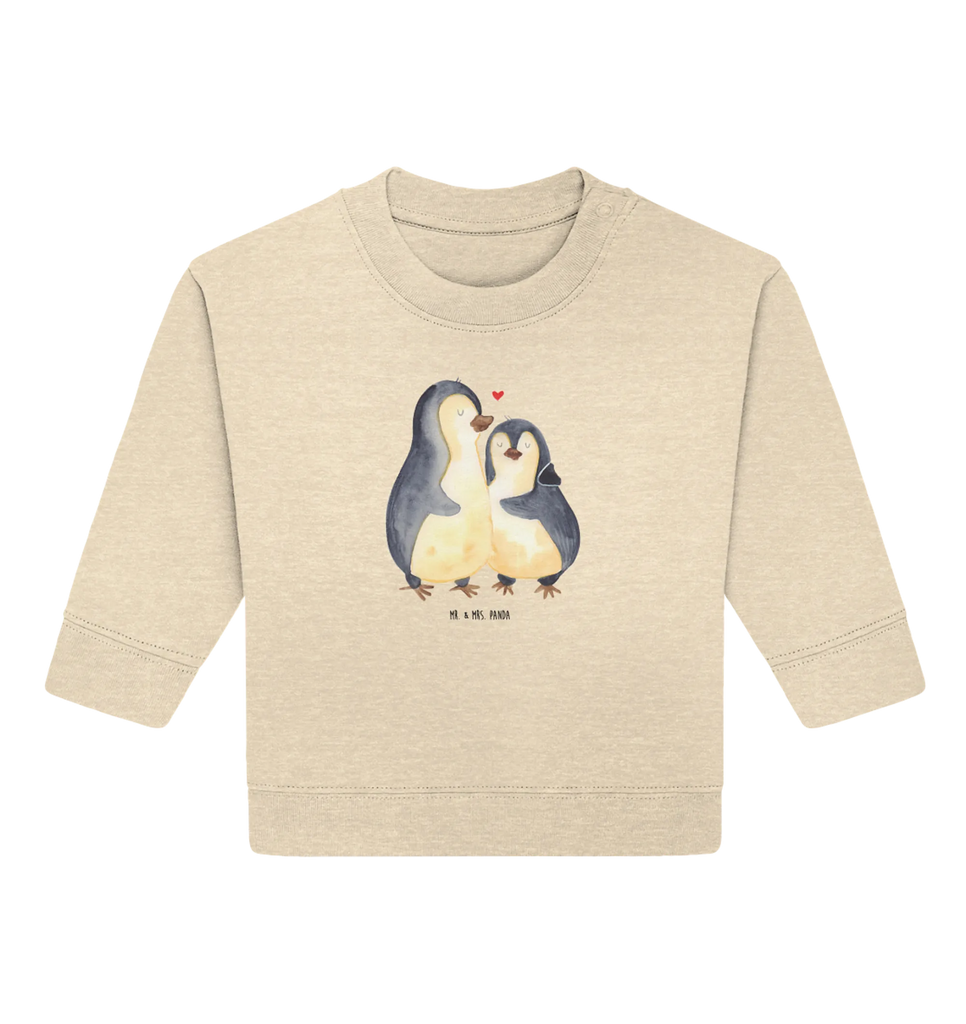 Organic Baby Pullover Pinguin umarmen Baby Bullover, Baby Sweatshirt, Pinguin, Liebesgeschenk, Liebesbeweis, Liebe, Verlobung, Liebespaar, Jahrestag, Hochzeit, Hochzeitstag, Hochzeitsgeschenk