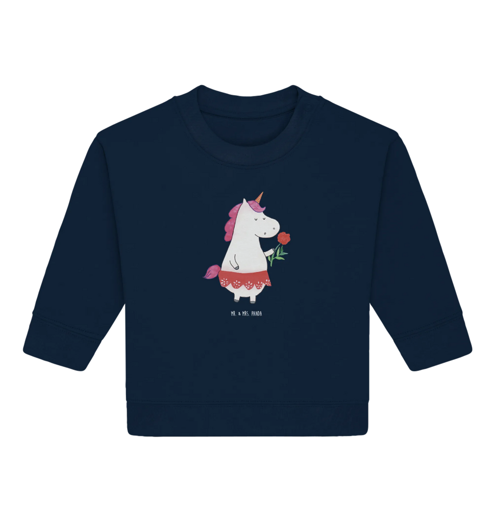 Organic Baby Pullover unicorn lady Baby Sweatshirt, Baby Bullover, Einhörner, Einhorn Deko, Einhorn, Unicorn, Feine Dame, Frau, Schluss machen, Abfuhr, Lady, Bachelor, Freundin, Bachelorette, Trennung, Dame