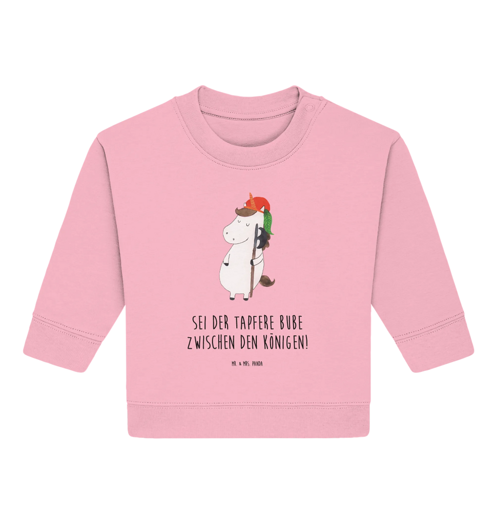 Organiczny sweter dla niemowląt Jednorożec Chłopiec Baby Sweatshirt, Baby Bullover, Einhorn Deko, Einhörner, Einhorn, Unicorn, Bube, Mittelalter