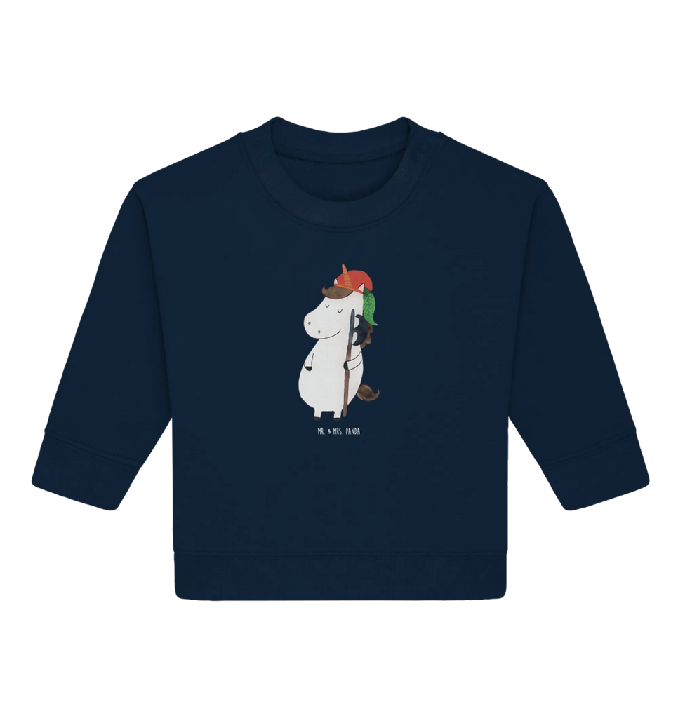 Organiczny sweter dla niemowląt Jednorożec Chłopiec Baby Sweatshirt, Baby Bullover, Einhorn Deko, Einhörner, Einhorn, Unicorn, Bube, Mittelalter