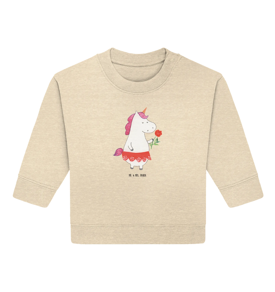 Organic Baby Pullover unicorn lady Baby Sweatshirt, Baby Bullover, Einhörner, Einhorn Deko, Einhorn, Unicorn, Feine Dame, Frau, Schluss machen, Abfuhr, Lady, Bachelor, Freundin, Bachelorette, Trennung, Dame