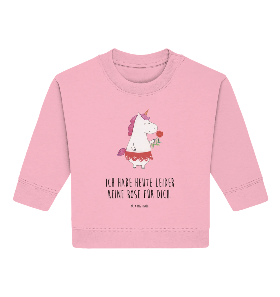 Organic Baby Pullover unicorn lady Baby Sweatshirt, Baby Bullover, Einhörner, Einhorn Deko, Einhorn, Unicorn, Feine Dame, Frau, Schluss machen, Abfuhr, Lady, Bachelor, Freundin, Bachelorette, Trennung, Dame