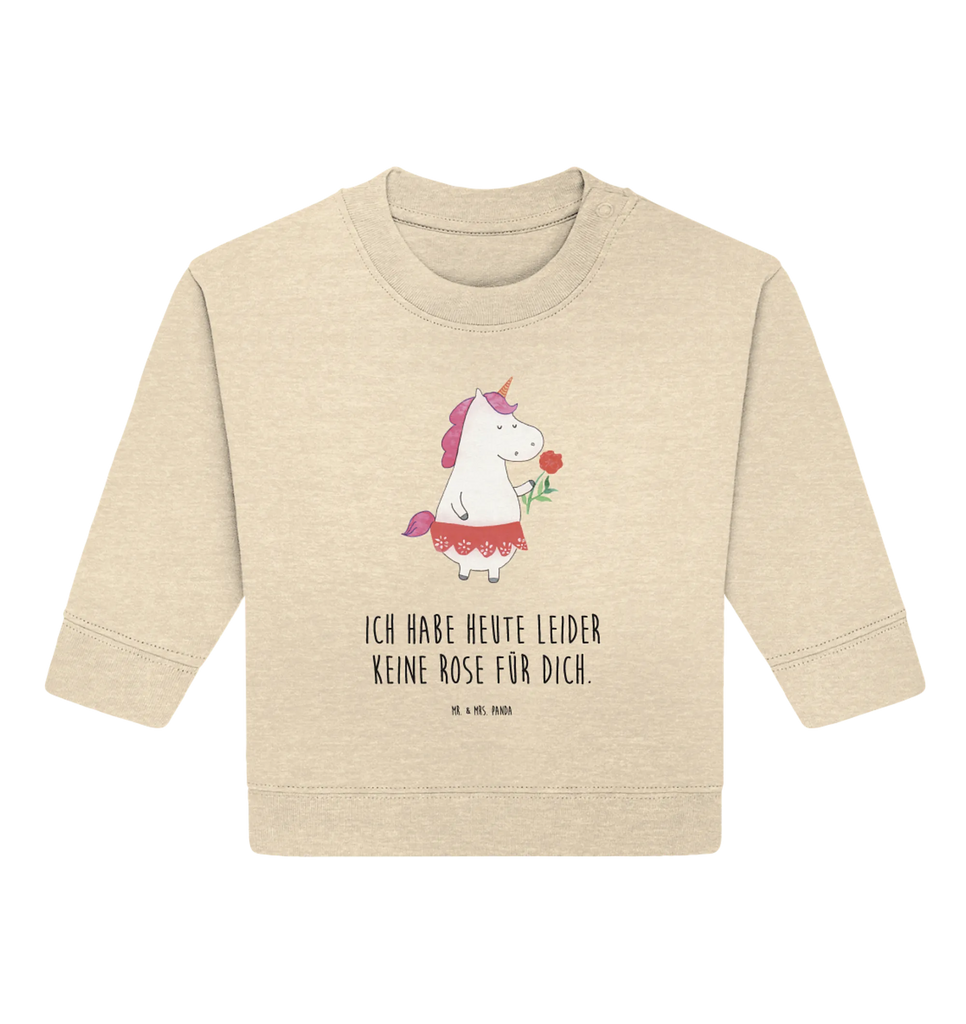 Organic Baby Pullover unicorn lady Baby Sweatshirt, Baby Bullover, Einhörner, Einhorn Deko, Einhorn, Unicorn, Feine Dame, Frau, Schluss machen, Abfuhr, Lady, Bachelor, Freundin, Bachelorette, Trennung, Dame