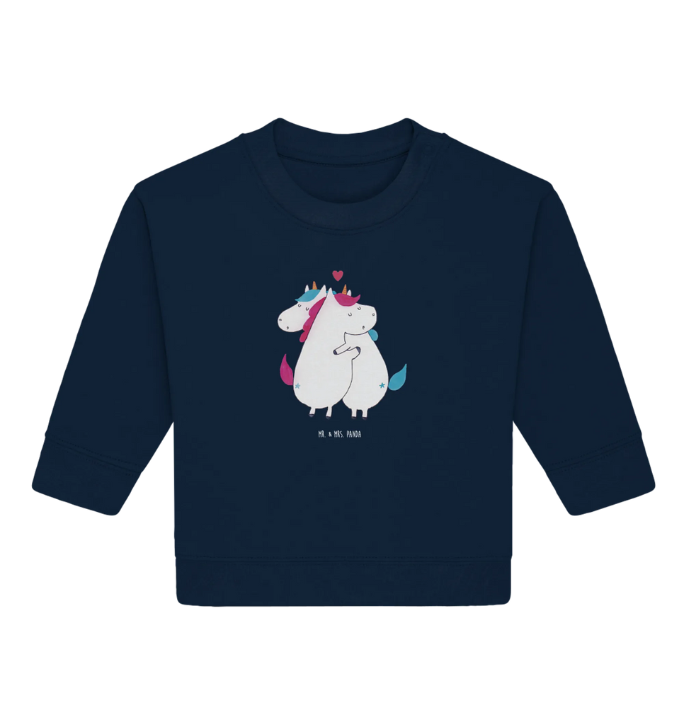 Organiczny sweter dla niemowląt jednorożec Wiadomość Baby Bullover, Baby Sweatshirt, Einhorn Deko, Einhörner, Einhorn, Unicorn, Valentinstag, Valentine, Liebe, Ehe, Lustig, Witzig, Partner, Geschenk, Spruch