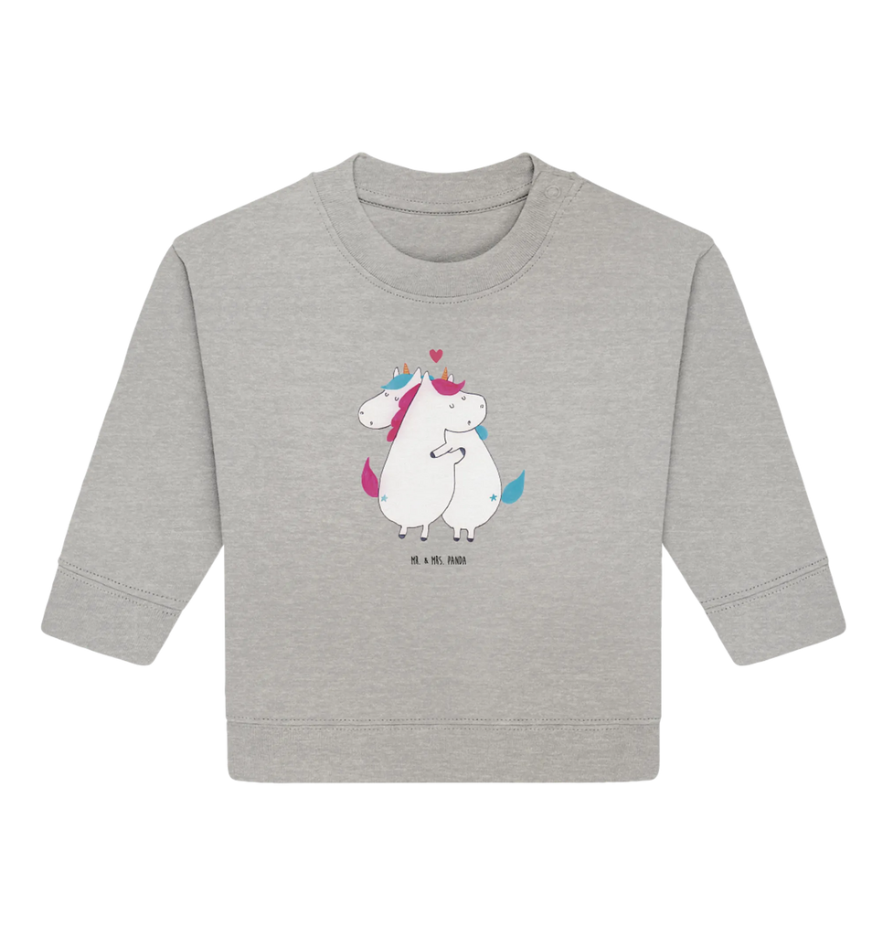 Organiczny sweter dla niemowląt jednorożec Wiadomość Baby Bullover, Baby Sweatshirt, Einhorn Deko, Einhörner, Einhorn, Unicorn, Valentinstag, Valentine, Liebe, Ehe, Lustig, Witzig, Partner, Geschenk, Spruch