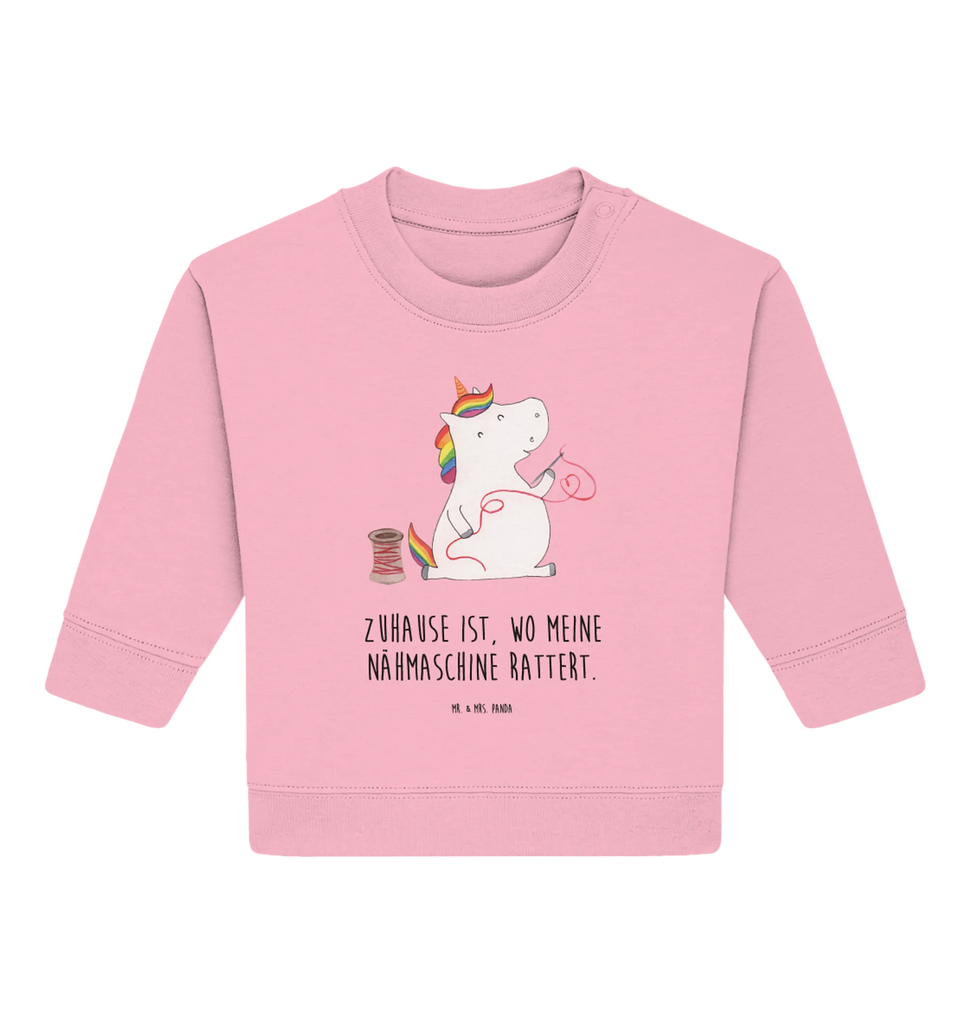Organiczny sweter dla niemowląt Jednorożec krawcowa Baby Bullover, Baby Sweatshirt, Einhorn Deko, Einhörner, Einhorn, Unicorn, Nähen, Mädchen, Basteln, Stricken, Näherin, Häkeln, Freundin, Nähzimmer