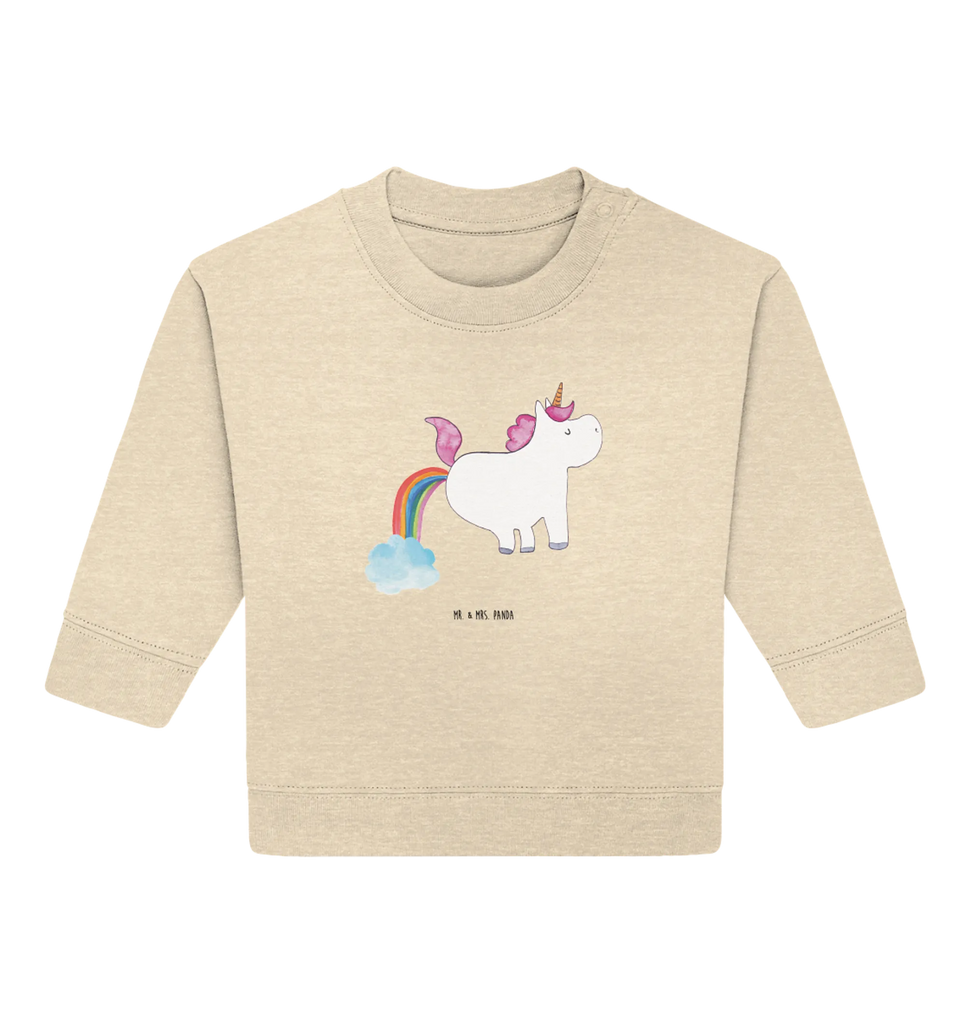 Organiczny sweter dla niemowląt Jednorożec puszczać bąki Baby Bullover, Baby Sweatshirt, Einhörner, Einhorn Deko, Einhorn, Unicorn, Glitzer, Erwachsenwerden, Pups, Regenbogen, Freundin, Lustig, Einhornpower, Spaß