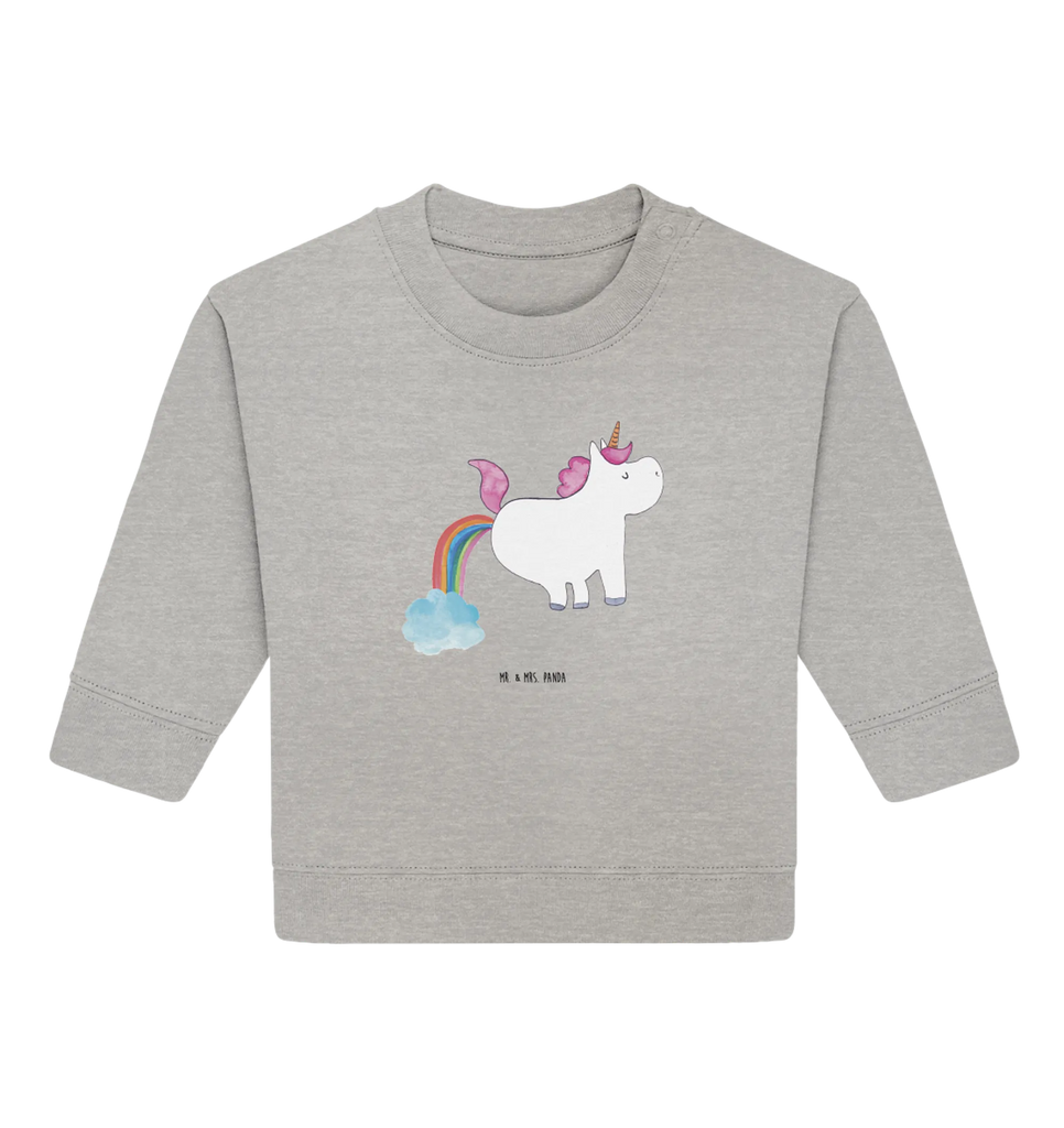 Organiczny sweter dla niemowląt Jednorożec puszczać bąki Baby Bullover, Baby Sweatshirt, Einhörner, Einhorn Deko, Einhorn, Unicorn, Glitzer, Erwachsenwerden, Pups, Regenbogen, Freundin, Lustig, Einhornpower, Spaß