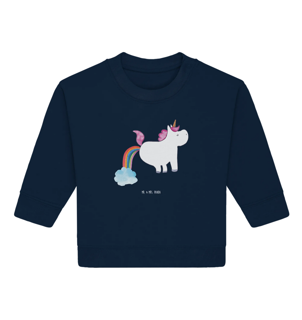 Organiczny sweter dla niemowląt Jednorożec puszczać bąki Baby Bullover, Baby Sweatshirt, Einhörner, Einhorn Deko, Einhorn, Unicorn, Glitzer, Erwachsenwerden, Pups, Regenbogen, Freundin, Lustig, Einhornpower, Spaß