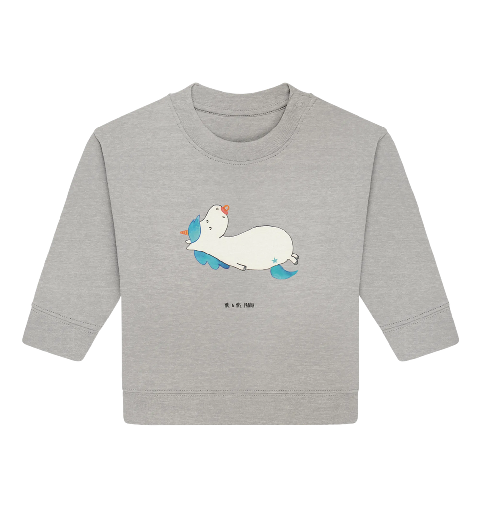 Organiczny sweter dla niemowląt Jednorożec smoczek Baby Sweatshirt, Baby Bullover, Einhorn Deko, Einhörner, Einhorn, Unicorn, Kleinkind, Baby, Mama, Geschenk Geburt, Schnuller, Geburt, Mutter, Säugling, Geburtstag