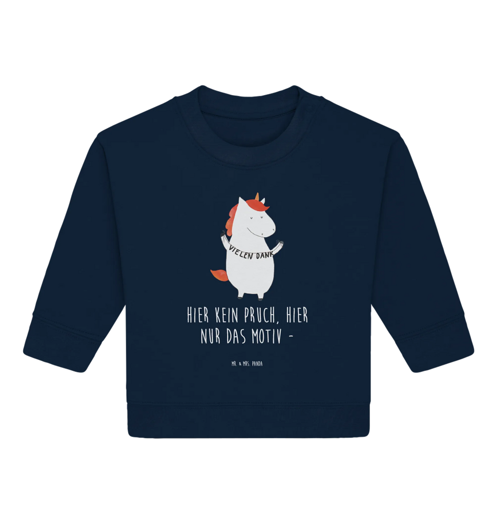Organiczny sweter dla niemowląt Jednorożec Dziękuję Baby Sweatshirt, Baby Bullover, Einhorn Deko, Einhörner, Einhorn, Unicorn, Danke, Danksagung, Dankeschön, Vielen Dank