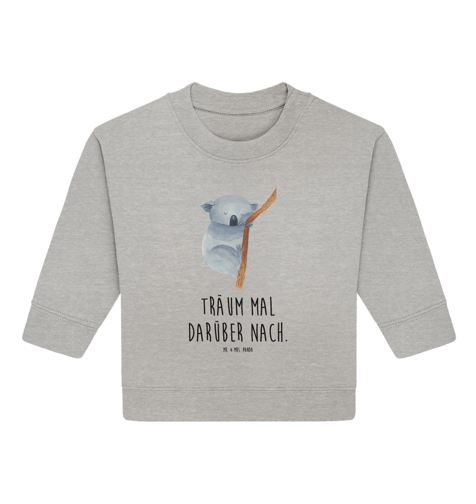Organiczny sweter dla niemowląt Koala Baby Sweatshirt, Baby Bullover, Gute Laune, Tiermotive, Tiere, Lustige Sprüche, Koalabär, Traumland, Koala, Traum, Träumen, Schlafzimmer, schlafen, Bär