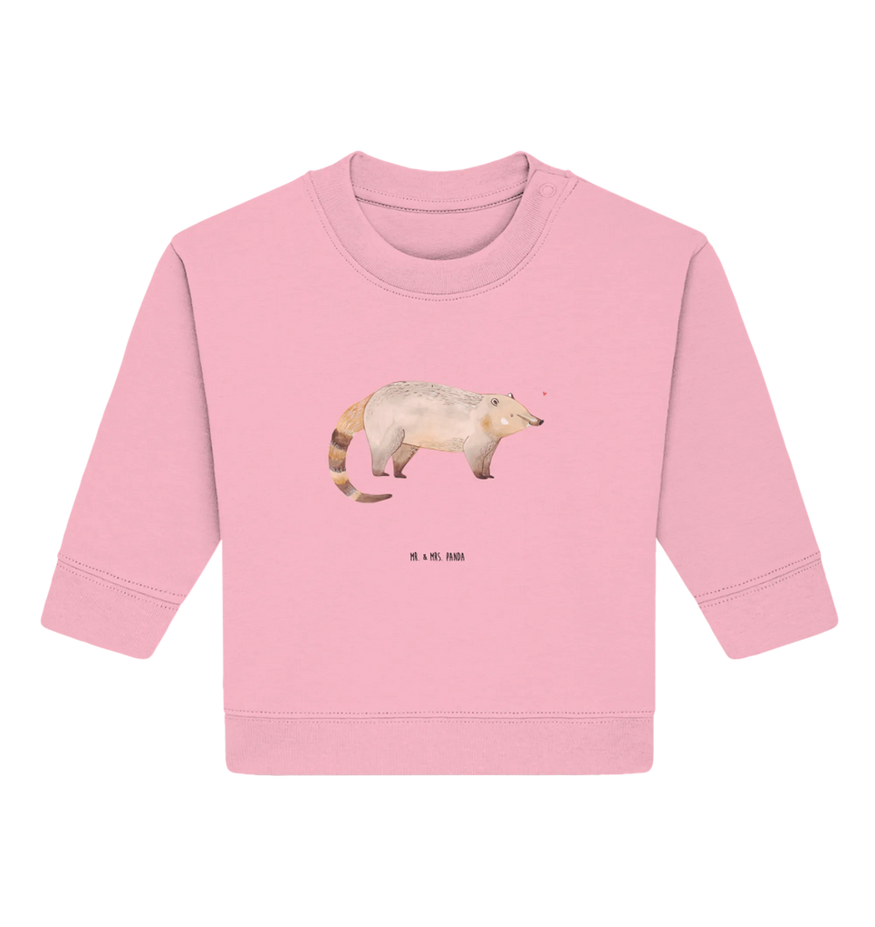 Organiczny sweter dla niemowląt Nosacz Baby Sweatshirt, Baby Bullover, Lustige Sprüche, Tiermotive, Tiere, Gute Laune, Nasenbär, Rüsselbär, Nasenbären, Bär