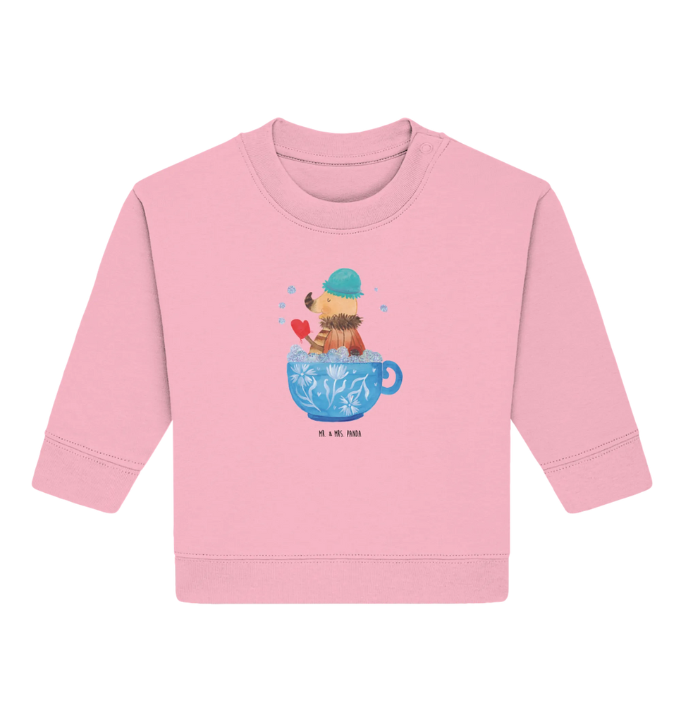 Organiczny sweter dla niemowląt Ćma kąpiel pianowa Baby Sweatshirt, Baby Bullover, Gute Laune, Tiermotive, Tiere, Lustige Sprüche, Bad, Verträumt, Tasse, Ziele, Nachtfalter, Badezimmerdeko, Zeitmanagement, Schaumbad, Träumen, Baden, WC, Badezimmer